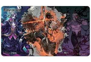 【未使用・箱あり】影の七王 PLAY MAT FORCE OF WILL/Shadow Seven Kings プレイマット フォースオブウィル マウスパッド