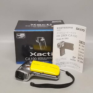 動作品 SANYO Xacti DMX-CA100 サンヨー 防水 デジタルビデオカメラ 三洋電機 元箱入 取説付 Z5944