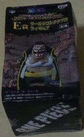 未開封品？　ワンピース一番くじ　マリンフォード編SP　E賞マーシャル・D・ティーチ　王下七武海　WCFワールドコレクタブルフィギュア