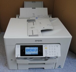 ☆綺麗【 エプソン / EPSON ビジネスインクジェット複合機 PX-M6011F フルカラーA3ノビ対応 FAX・コピー】総印刷ページ数156枚　P06007