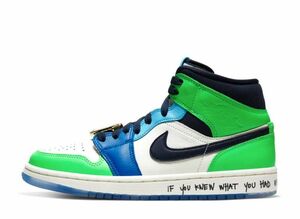 Melody Ehsani Nike WMNS Air Jordan 1 Mid "Green" 24.5cm CQ7629-100