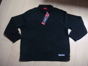 ☆未使用☆シュプリーム☆Supreme☆モックネックプルオーバー☆Polartec Mock Neck Pullover 22fw☆ブラック☆Mサイズ☆フリース☆