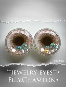 ■ec*F9*カスタム*ブライス*レジン*アイチップ*いーちゃむアイ＊blythe custom resin eyes■