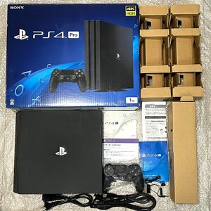 〈美品・難あり〉PS4Pro PlayStation4Pro CUH-7000BB01 1TB 本体 プレイステーション SONY プレステ4 ジャンク