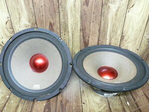 ☆ペアセット♪音出OK♪MTX AUDIO エムティーエックス THUNDER RTX108 ミッドレンジスピーカー 10インチ(25cm) ペア 流用 DIY 管理/R608☆