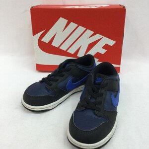 ナイキ DUNK LOW TD MIDNIGHT NAVY DH9761-402 ダンクロー スニーカー 16.0cm