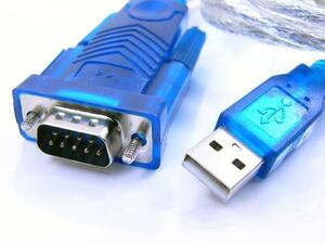 送料無料 RS232C→USB 変換ケーブル USB-RS232 変換名人 4571284889118