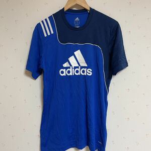 adidas アディダス 半袖Tシャツ プラクティスシャツ Tシャツ Mサイズ ポリエステル