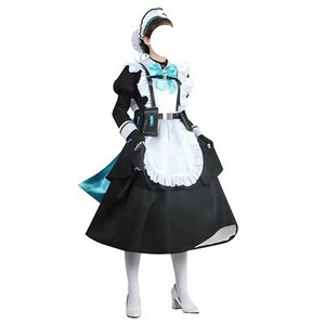 ブルーアーカイブ Blue Archive ブルアカ 飛鳥馬トキ メイド服 コスプレ衣装2着+ウィッグ*2 （靴別売り)