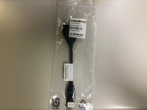 【新品・未使用】Lenovo 43N9159 DisplayPort- Single-Link DVI-D モニターアダプター 43N9160 ◆M3291