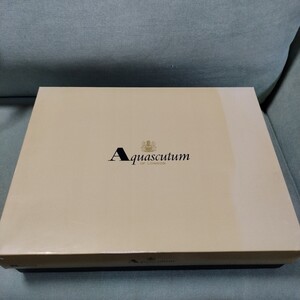 アクアスキュータム タオルケット Aquascutum