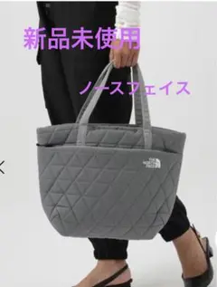 THE NORTH FACE ノースフェイス　ジオフェイストートバッグ　グレー