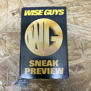 ア HIPHOP,R&B WISE GUYS SNEAK PREVIEW シングル TAPE 中古品