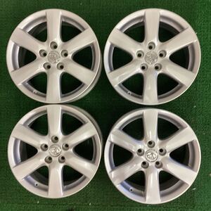 【351】トヨタ ヴァンガード純正アルミホイール 17×7J+45 114.3-5H 再塗装シルバー4本