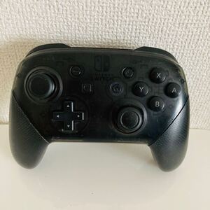 ジャンク 中古 Nintendo Switch Proコントローラー プロコン ブラック ニンテンドースイッチ スイッチ 任天堂 純正 SWITCH 