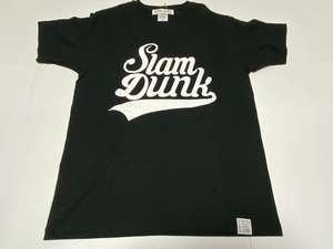 SLAM DUNK スラムダンク 半袖Tシャツ ブラック 天才タグ Sサイズ　 展示未使用品
