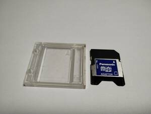 ケース付き　miniSD→SD　変換アダプター　Panasonic　認識確認済み　メモリーカード　ミニSDカード　SDカード