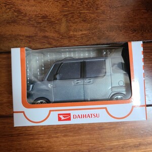 ダイハツ ウェイク DAIHATSU WAKE グレー系 ガンメタ？ シルバー プルバックカー ミニカー 中古現状品 箱付き