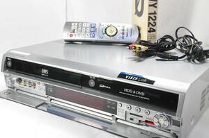 ★人気モデル★パナソニック DMR-EX250 VHS⇔DVD⇔HDD ダビOKビデオデッキ！リモ付 ダビ動作写真有♪