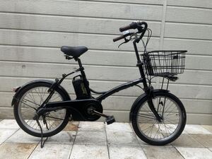 パナソニック グリッターGLITTER電動アシスト自転車20インチ ELGL03B 2014年 内装3段変速(充電器バッテリー無し本体のみ)整備済み A2071501