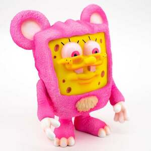 新品未開封 THE IT BEAR BOB BY MILKBOY TOYS SpongeBob UNBOX INDUSTRIES ソフビ スポンジボブ ミルクボーイ pink ピンク