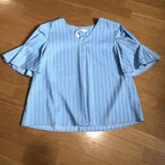 【美品✨接触冷感】ブラウスタックスリーブ 38M