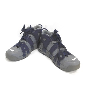 NA20861 ナイキ 靴/スニーカー エア モア アップテンポ 96 AIR MORE UPTEMPO 96 921948-003 グレー×ネイビー系 27cm メンズ NIKE 中古