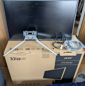 ET322QKAbmiipx 4Kモニター　31.5インチ　acer