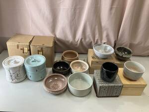 お茶道具まとめて出品　水指　建水　茶碗　煎茶　茶器　コレクション