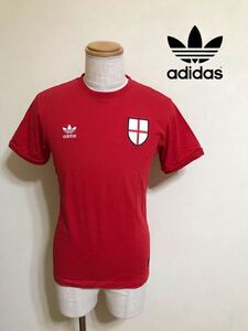 adidas originals ENGLAND アディダス オリジナルス サッカー イングランド代表 FIFA W杯 Tシャツ トップス レッド サイズM 半袖 赤 705777