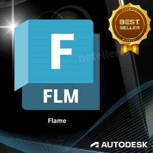 『正規 1年版』 Autodesk Flame 2022/2023/2024/2025 Win 全バージョン認証可 ３台同時利用可 アップデート可　