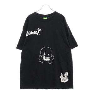 HUF ハフ 00s ×NEXUS7 ネクサスセブン プリント 半袖 Tシャツ ブラック