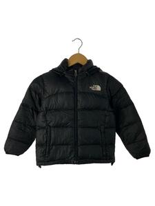 THE NORTH FACE◆ACONCAGUA HOODIE/アコンカグアフーディ/ジャケット/120cm/BLK/NDJ91207