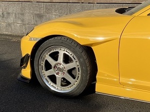 マツダ　RX-8　前期　フロント　フェンダー　未塗装　SE3P　GT　スピード　レース　軽量化　放熱　クラリス　オーバー