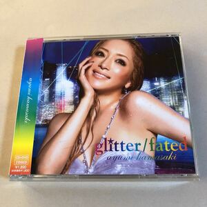 浜崎あゆみ MaxiCD+DVD 2枚組「glitter/fated」