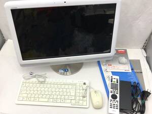 富士通 FUJITSU デスクトップパソコン FMVF531BWG 説明書 電源ケーブル マウス キーボード セット 240219