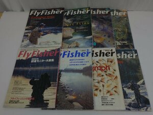 Fly Fisher フライフィッシャー 2000年2月号～12月号(不揃い) まとめて 8冊セット つり人社