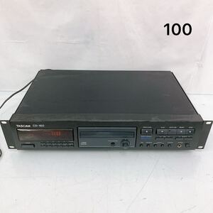 12SB048 TASCAM タスカム CDデッキ CD-160 通電OK オーディオ機器 中古 現状品 動作未確認