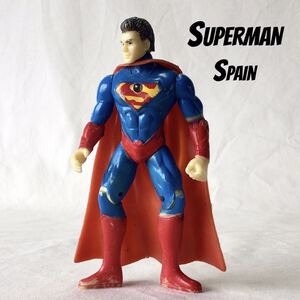 レア スペイン スーパーマン フィギュア 可動式 アメコミ 14cm SUPERMAN ヒーロー