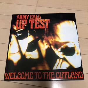 レコード　ARMY CALL UP TEST/punk indies