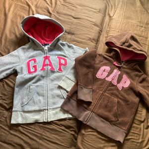 （1円から売り切り） GapKids スウェットパーカー セット　　110/140