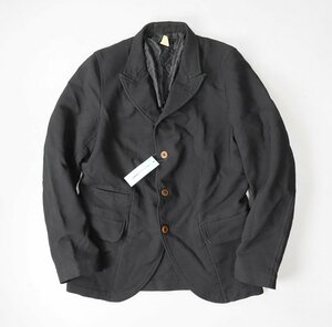 COMME des GARCONS SHIRT ◆23SS ポリ縮絨 ジャケット 黒 S (下げ札付 定価11万円) シングル テーラード コムデギャルソン シャツ ◆K2H