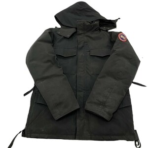 カナダグース CANADA GOOSE カムループス サイドジップ ダウンジャケット 4078JM ブラック L メンズ