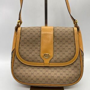 ◆ GUCCI グッチ ショルダーバッグ インターロッキングG GG柄 オールドグッチ ◆