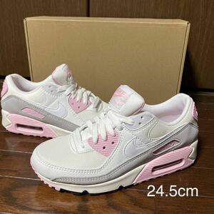 【24.5cm】定価16500円　　ピンク新品エアマックス90ナイキNIKE air max90