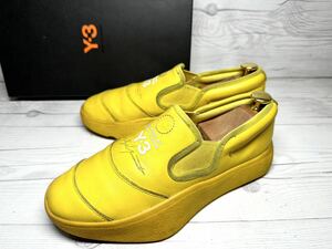 【即決】★箱保存袋付★ Y-3 24cm レディース ワイスリー スニーカー adidas × YOHJI YAMAMOTO TANGUTSU ヨージヤマモト 黄色 人気