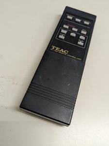 【FKB-34-131】 TEAC カセットデッキ用 リモコン「RC-393」V-3000、3010、1010、1030、1050 等　動確済