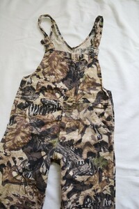 【キッズ 子供服】MOSSY OAK リアルツリーカモ シャモアクロス オーバーオール XL 迷彩