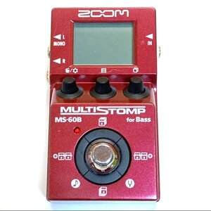 ZOOM MS-60B MULTI STOMP FOR Bass ベースマルチエフェクター