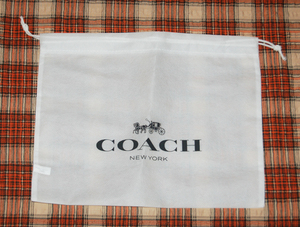 【中古品】COACH★コーチ　不織布の袋